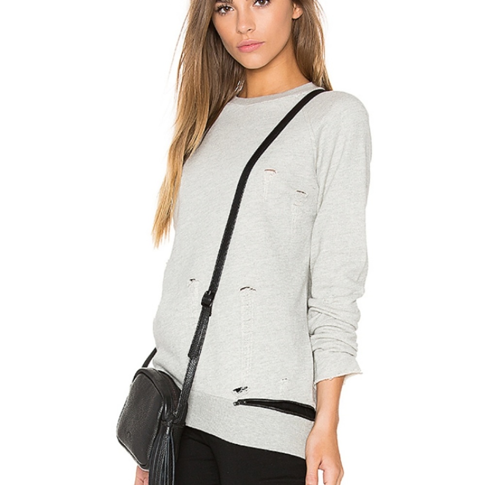 Benjamin Jay Relia Distressed Sweatshirt